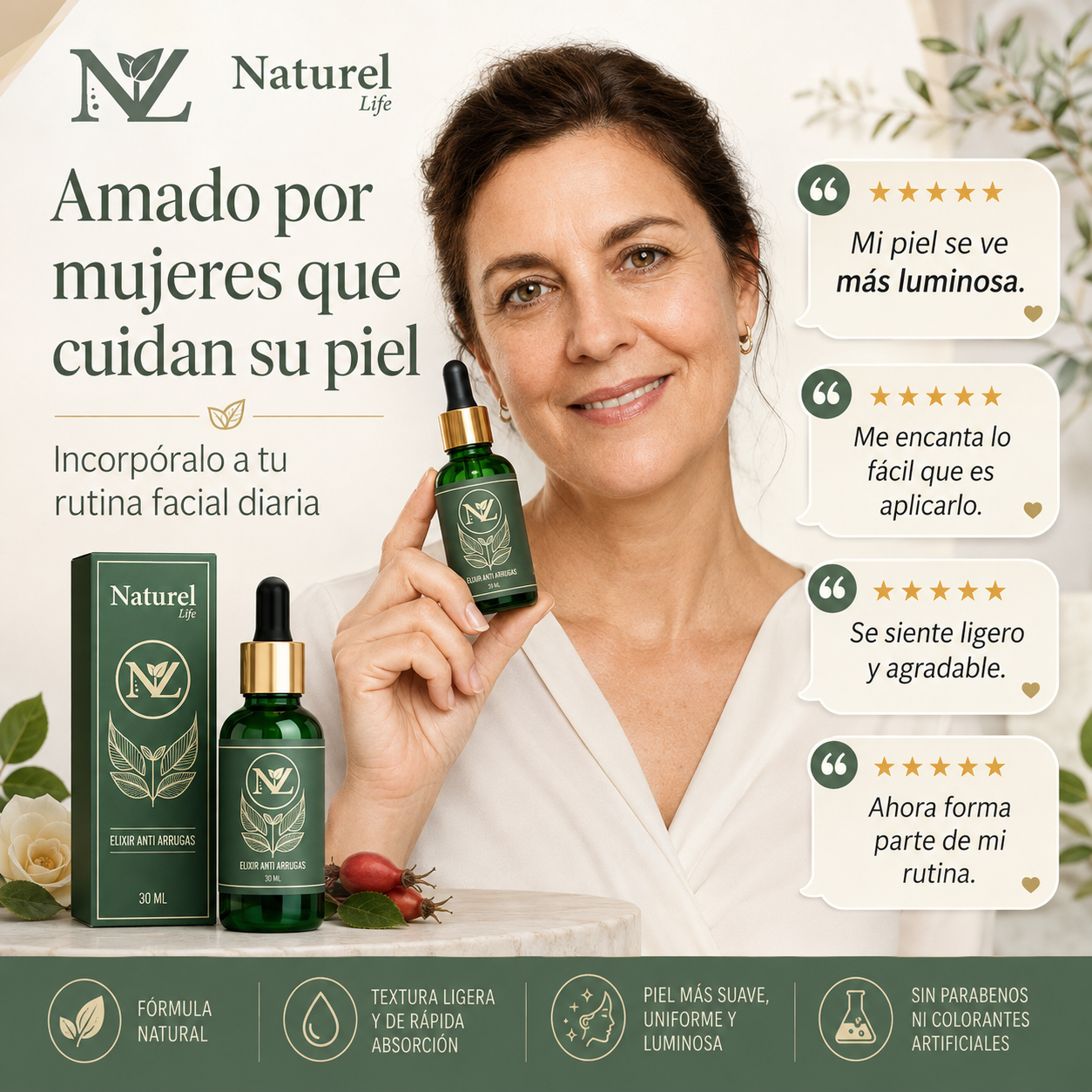 Naturel Life Serum Anti-Edad