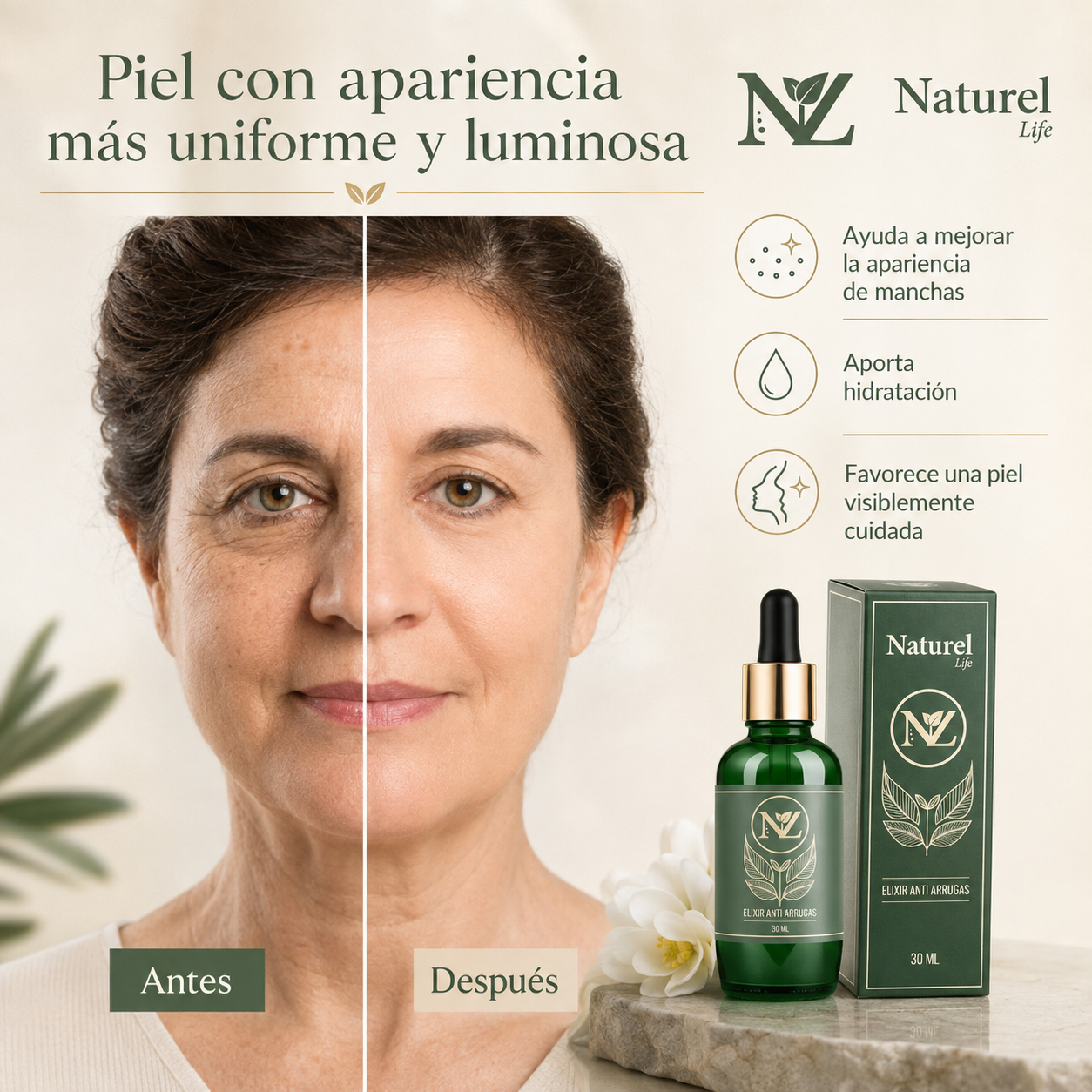 Naturel Life Serum Anti-Edad