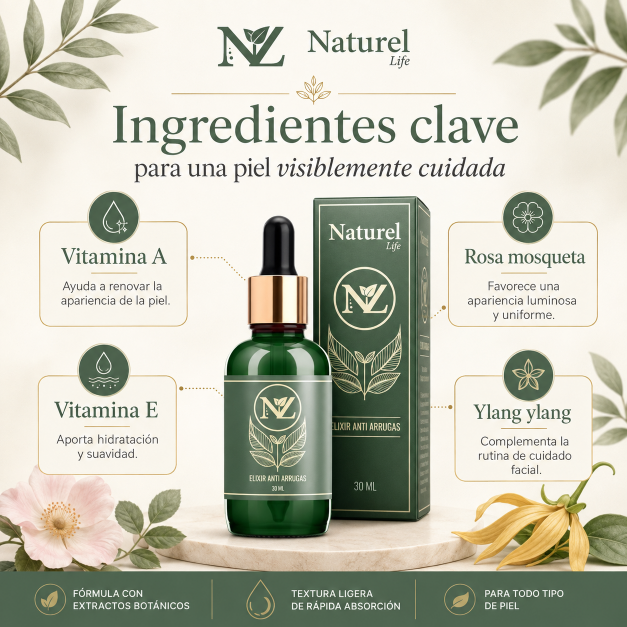 Naturel Life Serum Anti-Edad
